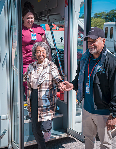 Door-to-door pickup